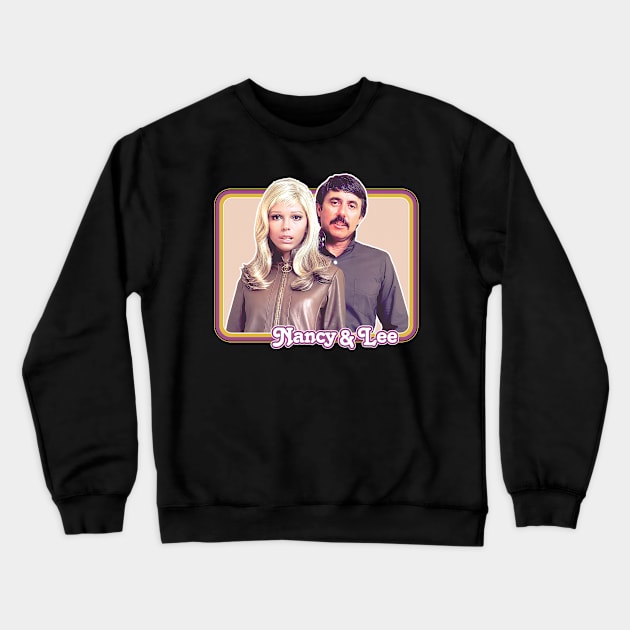 Nancy & Lee // Retro Style Fan Design Crewneck Sweatshirt by DankFutura